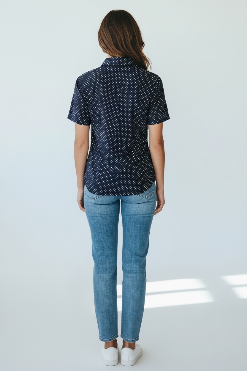 Camicia Pois Skin LIke CALIBAN - immagine 3