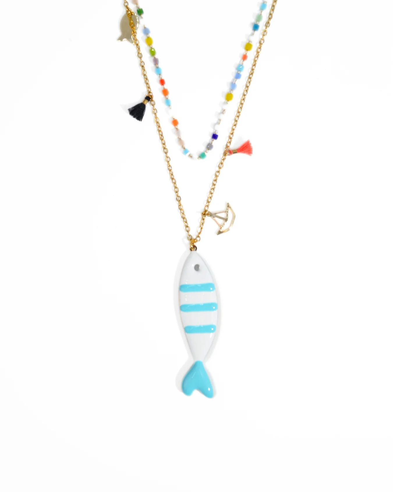 Girocollo Pesce FEMME ROUGE - immagine 13