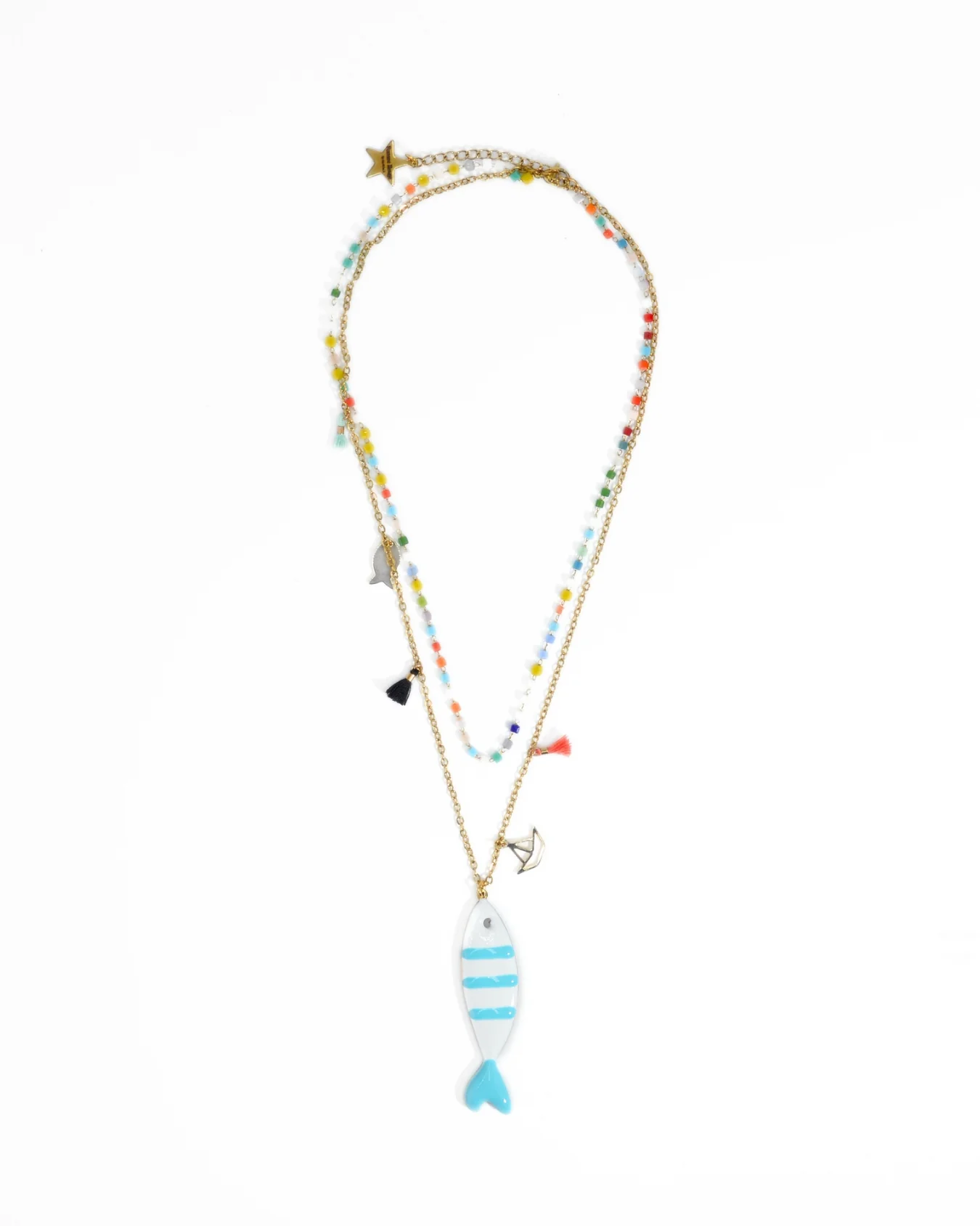 Girocollo Pesce FEMME ROUGE - immagine 12