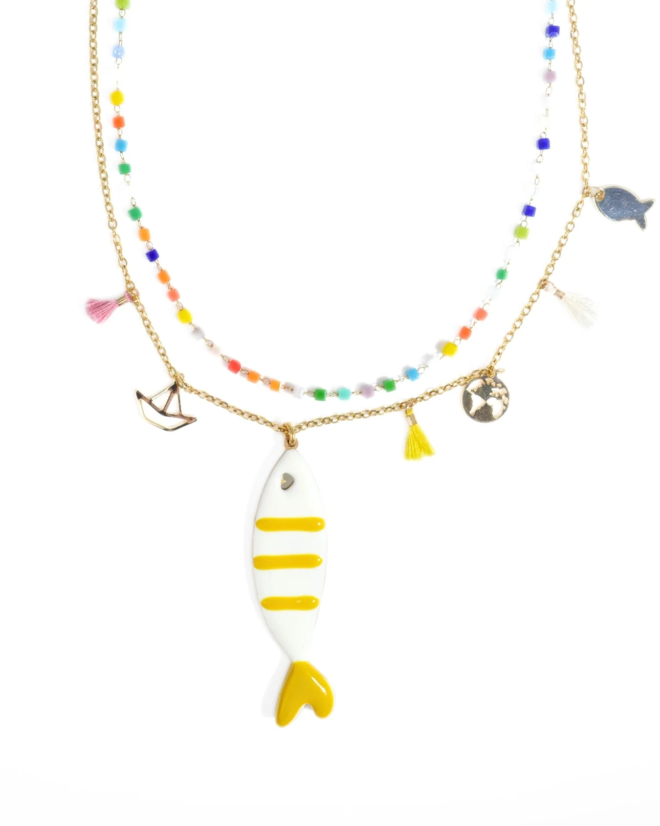 Girocollo Pesce FEMME ROUGE - immagine 11