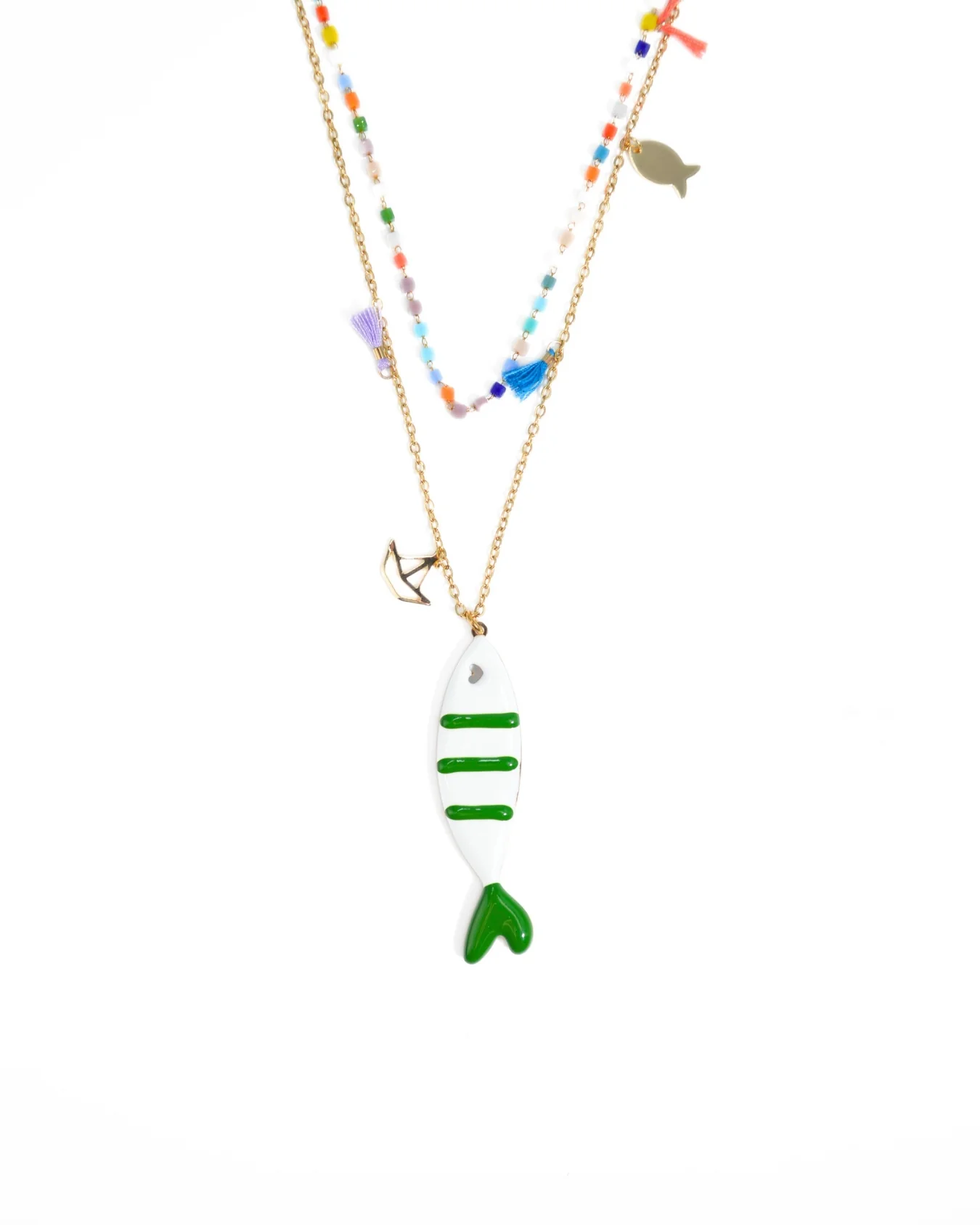 Girocollo Pesce FEMME ROUGE - immagine 6