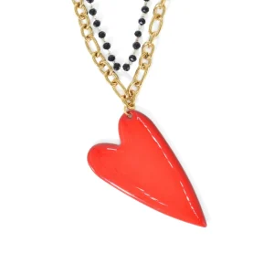 Girocollo Love FEMME ROUGE