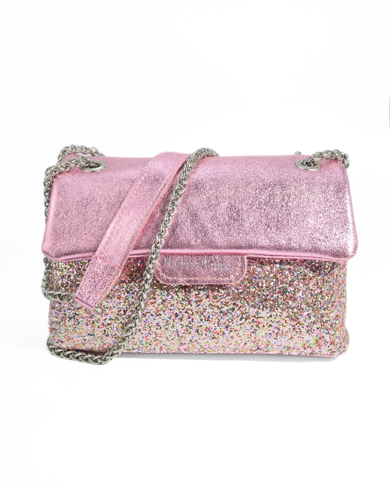 Pochette Glitter FEMME ROUGE - immagine 7